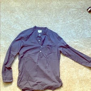 Lightweight Summer popover shirt - purple